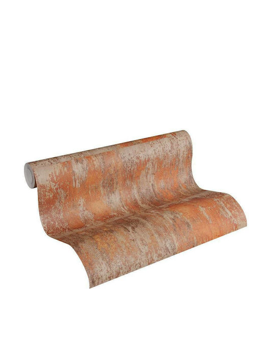 Tapete Metall Vinyl Braun L1000xB53cm Waschbar 361182