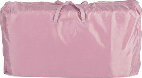 Kikka Boo Cradle Bonne Nuit with Mattress, Side Opening, and Wheels Pink Melange