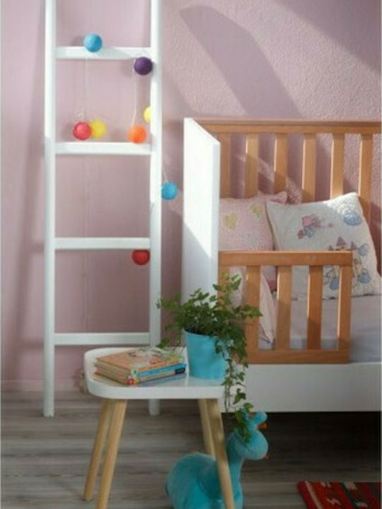 Santa Bebe Luna Комплекти бебешки мебели с Креват и Комод Бял / Бежов 119-434