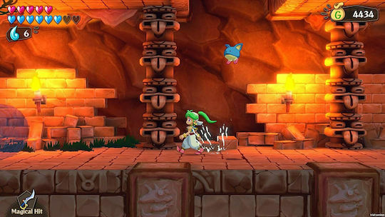 Wonder Boy Asha in Monster World PS4 Game