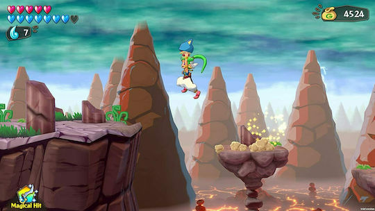 Wonder Boy Asha in Monster World PS4 Game