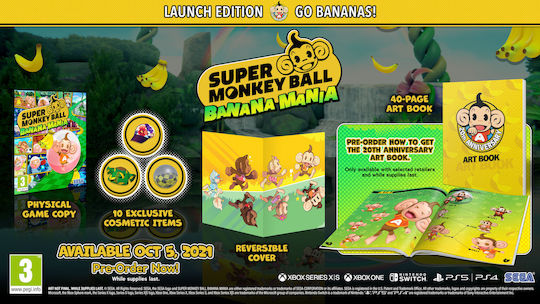 Super Monkey Ball: Banana Mania PS4 Game
