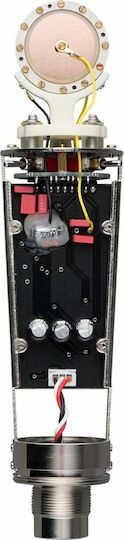Warm Audio WA-47Jr Condenser Microphone XLR Shock Mounted for Vocals in Silver Color