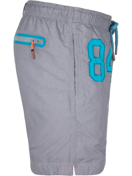 Men's Swimwear Shorts Gray with Patterns