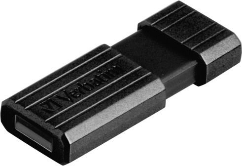 Verbatim PinStripe 16GB USB 2.0 Stick Black