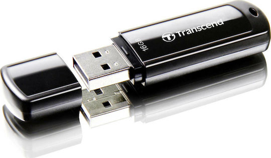Transcend JetFlash 700 16GB USB 3.0 Stick Μαύρο