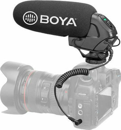 Boya BY-BM3030 Πυκνωτικό Μικρόφωνο 3.5mm Shock Mounted για Φωνητικά