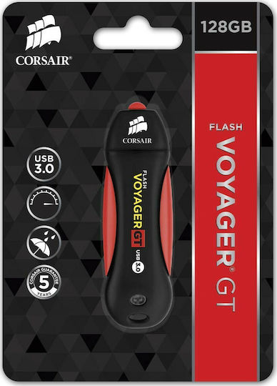 Corsair Voyager GT 128GB USB 3.0 Stick Black