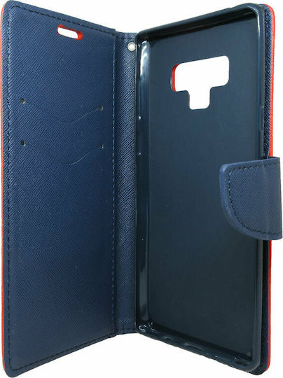 Fancy Samsung Note 9 Red Wallet Δερματίνης Κόκκινο (Galaxy Note 9)