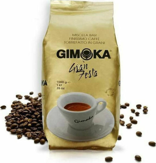 Gimoka Καφές Espresso Gran Festa σε Κόκκους 1kg