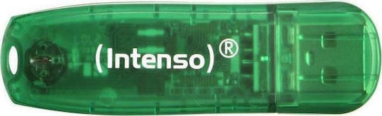 Intenso Rainbow Line 8GB USB 2.0 Stick Green