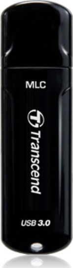 Transcend JetFlash 750 64GB USB 3.0 Стик Черен
