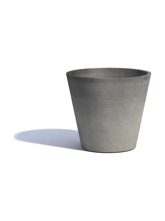 Ecopots Amsterdam 20 Flower Pot Hanging 20x17.5cm in Gray Color 74.009.20G