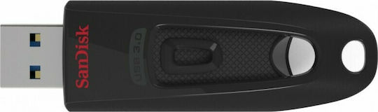 Sandisk Ultra 128GB USB 3.0 Stick Μαύρο