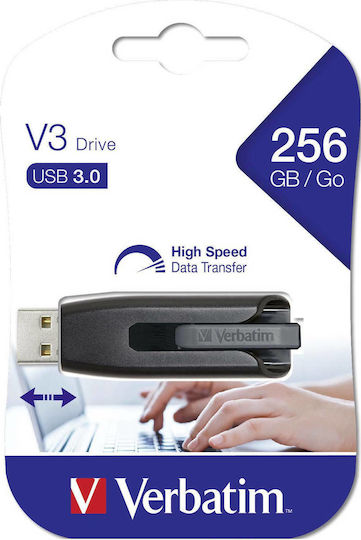 Verbatim Store 'n' Go V3 256GB USB 3.0 Stick Black