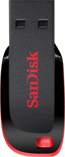 Sandisk Cruzer Blade 128GB USB 2.0 Stick Black