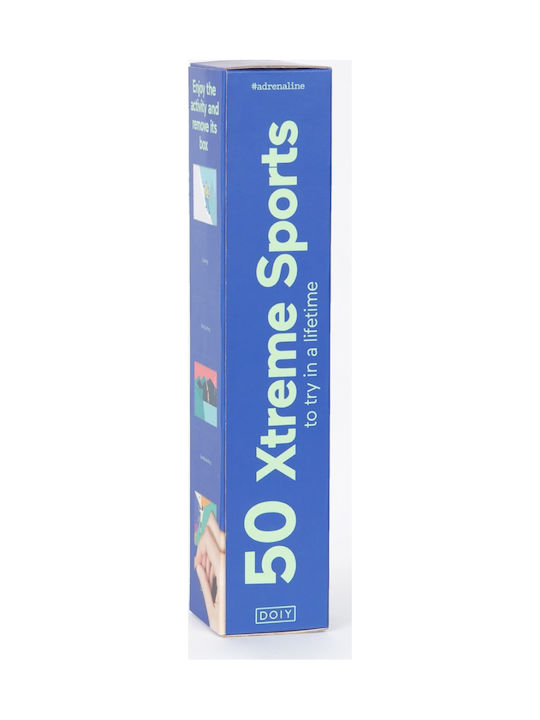 DOIY Αφίσα "50 Xtreme Sports To Try In A Lifetime" 35x64cm