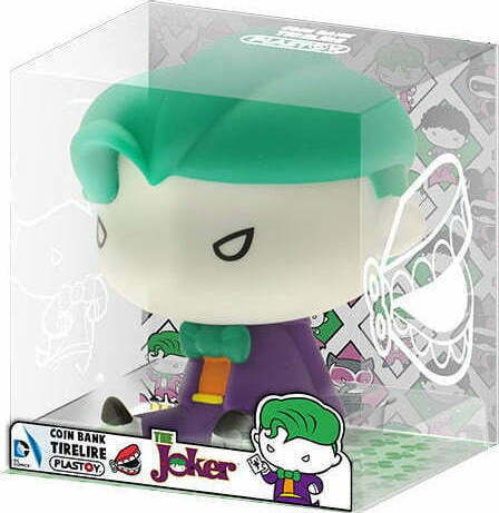 Plastoy Bust Bank Justice League Chibi Children's Money Box Ceramic Multicolored 14.6x12.2x14.6cm