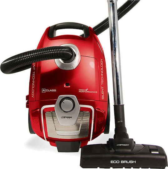 Gruppe VCB 46A15F-70 Vacuum Cleaner 700W Bagged 3lt Red