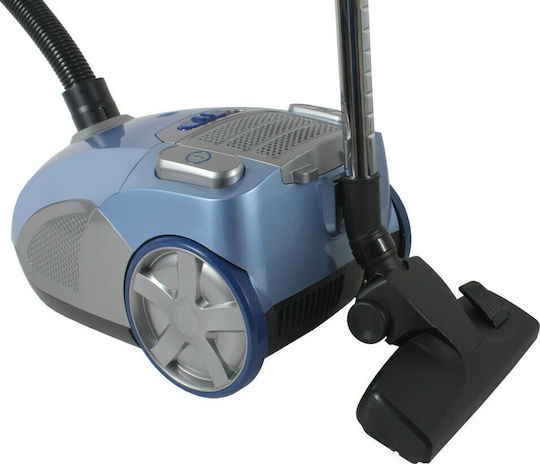 Blaupunkt VCB701 Ηλεκτρική Σκούπα 700W με Σακούλα 3.5lt Γαλάζια