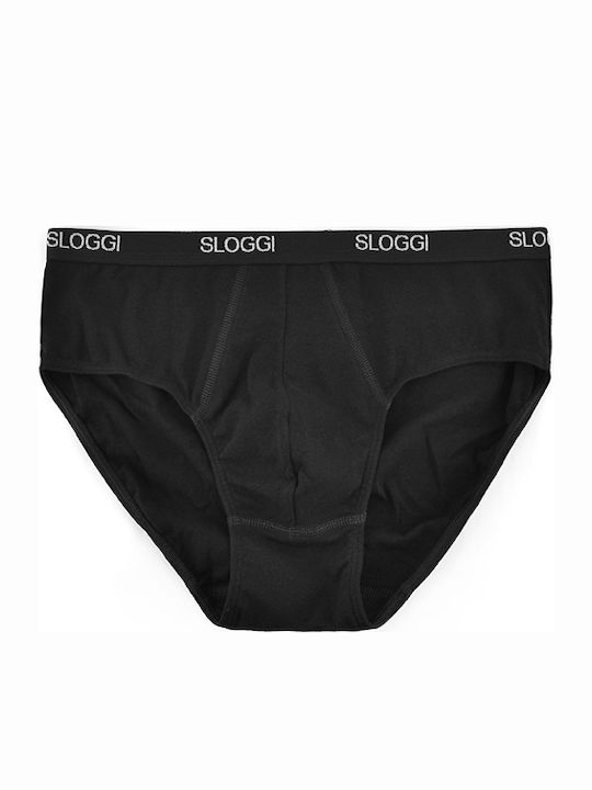 Basic Midi Men's Slip Black