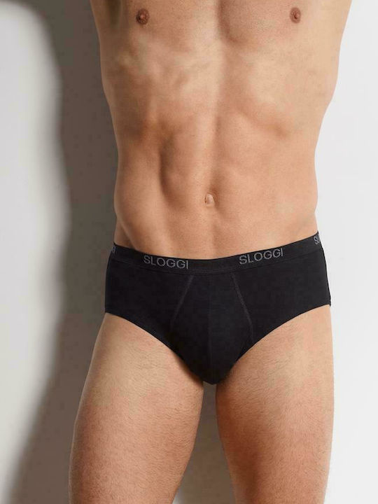 Basic Midi Men's Slip Black