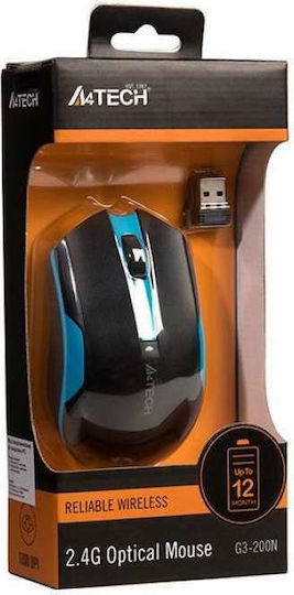 A4Tech G3-200N Wireless Mouse Blue