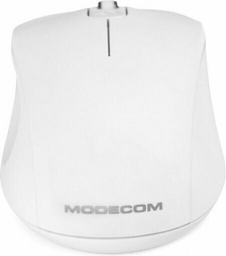 Modecom MC-M10 Ενσύρματο Ποντίκι Λευκό