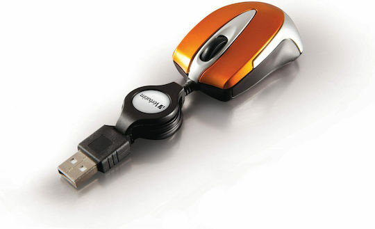 Verbatim Go Mini Verkabelt Mini Maus Orange