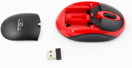 Esperanza Titanum 3D Vulture Wireless Mouse Red