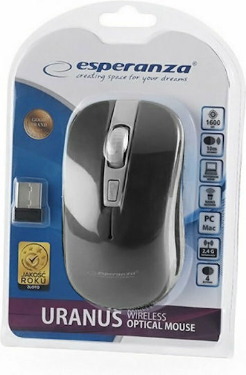 Esperanza Uranus Wireless Mouse Black