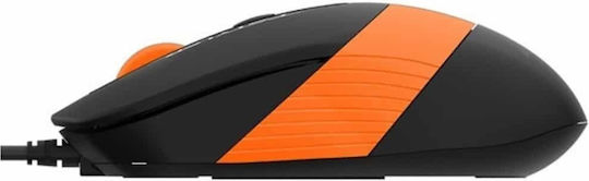 A4Tech FM10 Fstyler Ενσύρματο Ποντίκι Πορτοκαλί