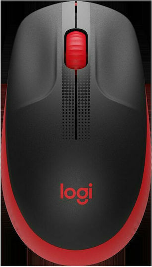Logitech M190 Безжичен Мишка Червен