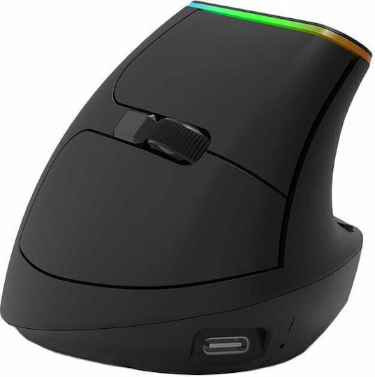 M618DB Wireless Ergonomic Bluetooth Vertical Mouse Negru