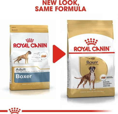 Royal Canin Adult Boxer 12kg Dry Food for Adult Medium Breed Dogs with Poultry and Rice