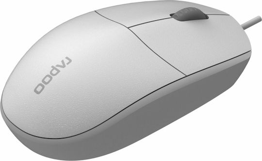 Rapoo N100 Verkabelt Maus Weiß