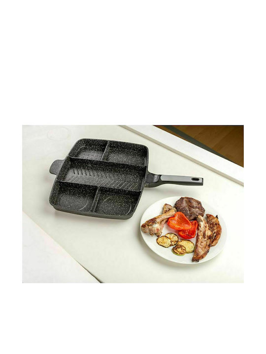 Nava Funtzio Grill made of Aluminum with Stone Coating 38cm