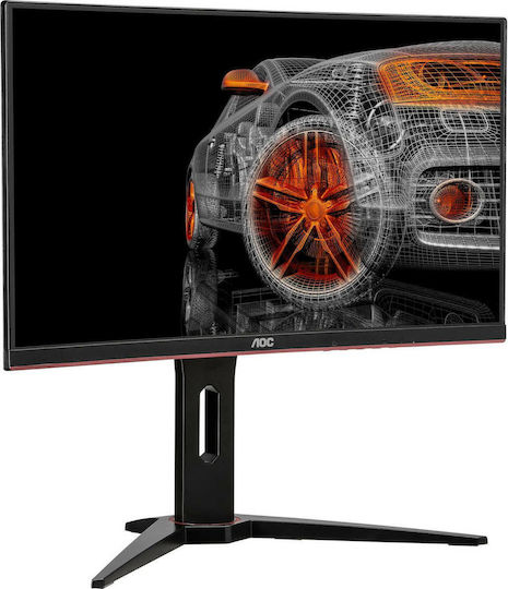 AOC C24G1 VA Curved Gaming Monitor 24" FHD 1920x1080 144Hz με Χρόνο Απόκρισης 1ms GTG