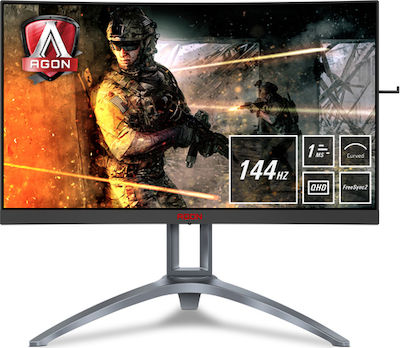 AOC AG273QCX VA HDR Curved Gaming Monitor 27" QHD 2560x1440 144Hz με Χρόνο Απόκρισης 1ms GTG