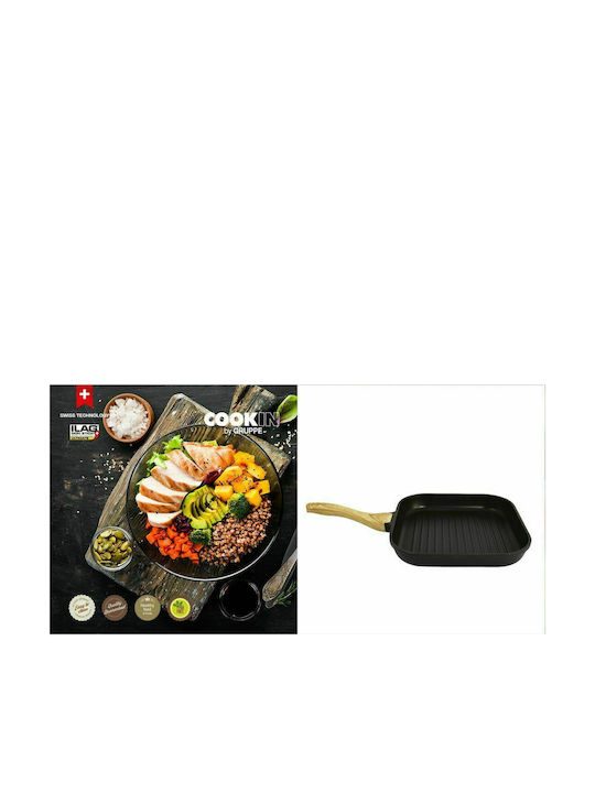 Gruppe Cookin Grill made of Cast Aluminum with Non-Stick Coating 28cm
