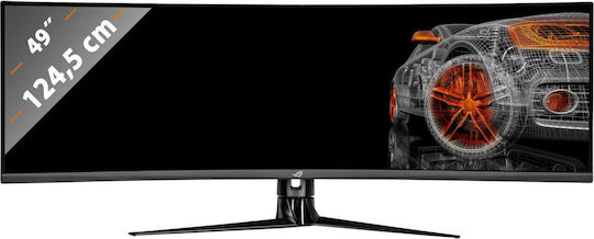 Asus ROG Strix XG49VQ Ultrawide VA HDR Curved Gaming Monitor 49" 3840x1080 144Hz with Response Time 4ms GTG