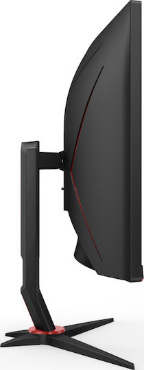 AOC CU34G2 Ultrawide VA Curbat Monitor de jocuri 34" QHD 3440x1440 cu Timp de Răspuns 5ms GTG