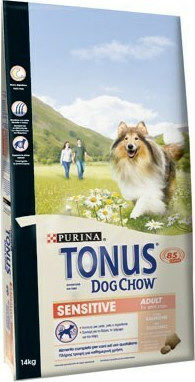 Dog Chow 14kg Dry Food for Adult Dogs with Salmon