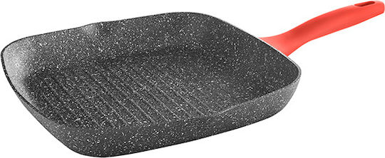 Luigi Ferrero Luigi Ferrero Grill Pan from Aluminum with Stone Interior Coating 28cm