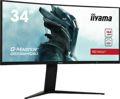 Iiyama G-Master GB3466WQSU-B1 Ultrawide VA HDR Gebogen Spiele-Monitor 34" QHD 3440x1440 144Hz