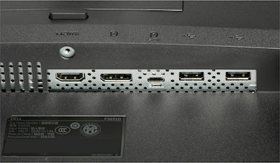 Dell P3221D IPS Monitor 32" QHD 2560x1440 με Χρόνο Απόκρισης 5ms GTG