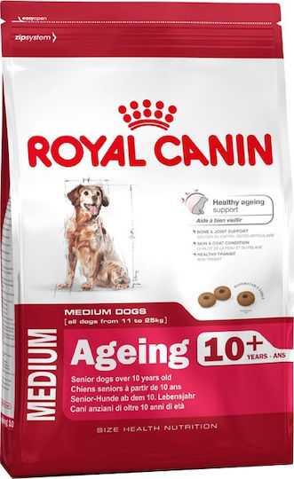 Royal Canin Medium Ageing 10+ 3kg Dry Food for Senior Medium Breed Dogs with Poultry and Rice
