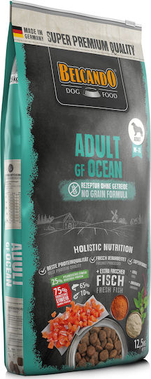 Belcando Adult GF Ocean 12.5kg Ξηρά Τροφή χωρίς Σιτηρά για Ενήλικους Σκύλους με Ψάρια και Σολομό