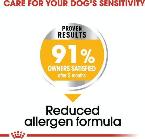 Royal Canin Dermacomfort Maxi 3kg Trockenfutter für erwachsene Hunde großer Rassen mit Reis