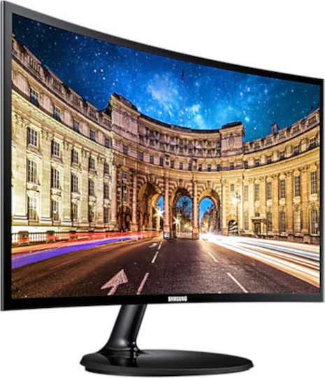 Samsung C24F390FHR VA Curved Монитор 24" FHD 1920x1080 с Време за Реакция 4мс GTG